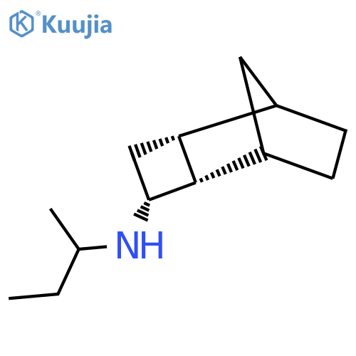 rac-(2R,3S,5S)-N-(butan-2-yl)tricyclo[4.2.1.0,2,5]nonan-3-amine structure