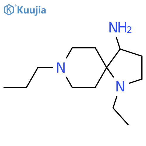 1-Ethyl-8-propyl-1,8-diazaspiro[4.5]decan-4-amine structure