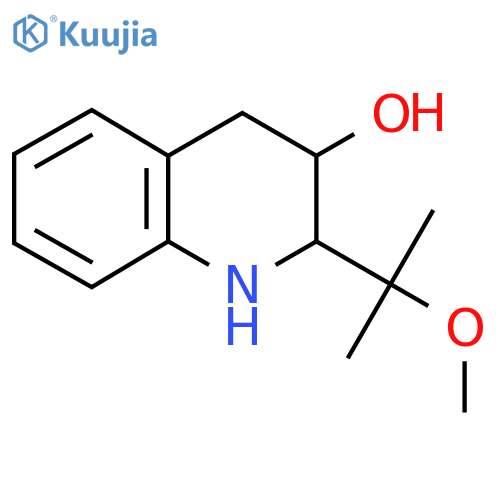 2-(2-Methoxypropan-2-yl)-1,2,3,4-tetrahydroquinolin-3-ol structure