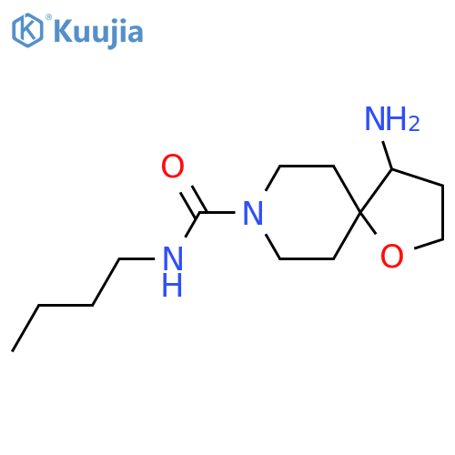 4-amino-N-butyl-1-oxa-8-azaspiro4.5decane-8-carboxamide structure