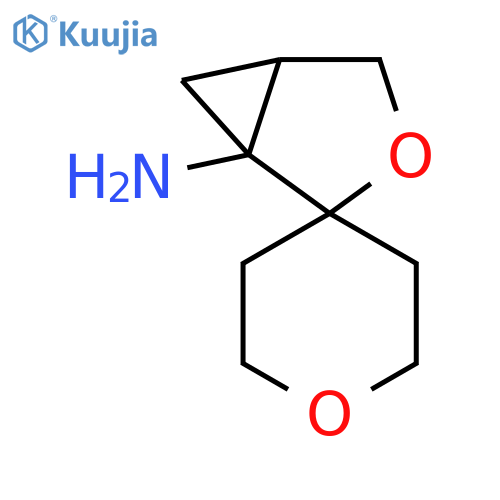3-Oxaspiro[bicyclo[3.1.0]hexane-2,4'-oxane]-1-amine structure