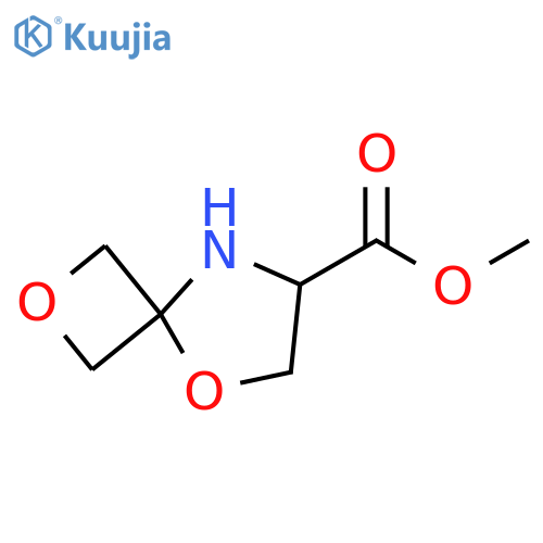 2,5-Dioxa-8-azaspiro[3.4]octane-7-carboxylic acid, methyl ester structure