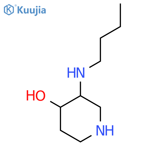 3-(Butylamino)piperidin-4-ol structure