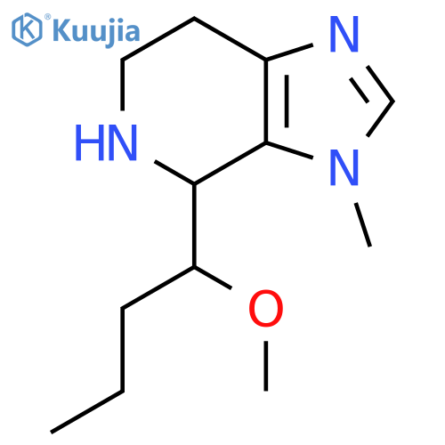 4-(1-methoxybutyl)-3-methyl-3H,4H,5H,6H,7H-imidazo4,5-cpyridine structure