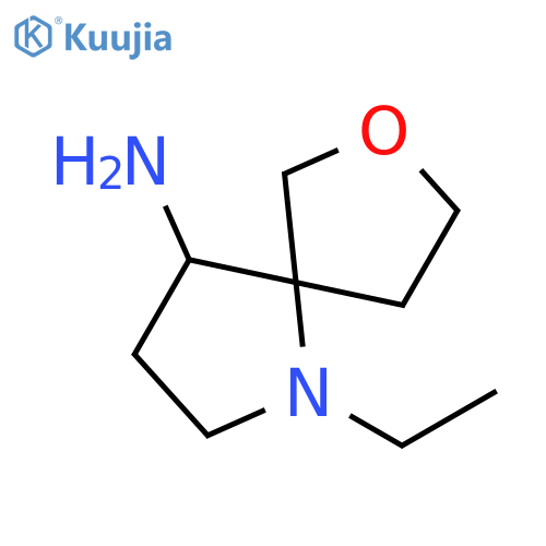 7-Oxa-1-azaspiro[4.4]nonan-4-amine, 1-ethyl- structure