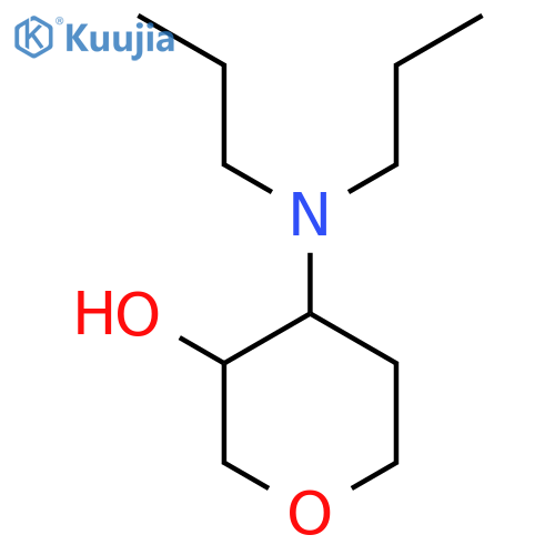 4-(Dipropylamino)oxan-3-ol structure