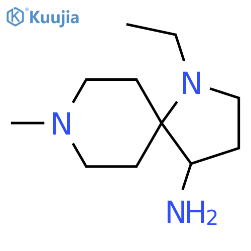 1,8-Diazaspiro[4.5]decan-4-amine, 1-ethyl-8-methyl- structure