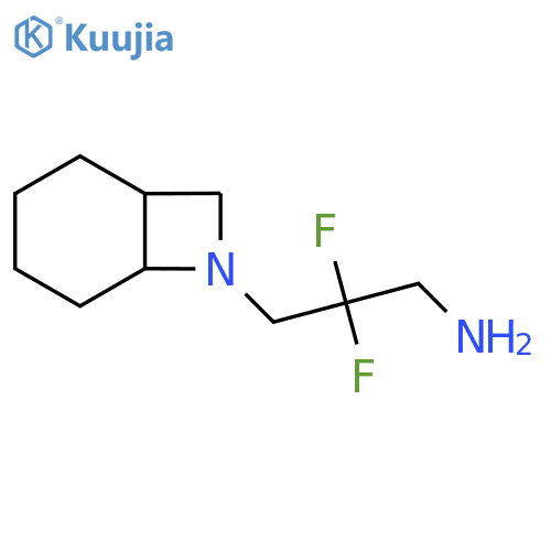 7-Azabicyclo[4.2.0]octane-7-propanamine, β,β-difluoro- structure