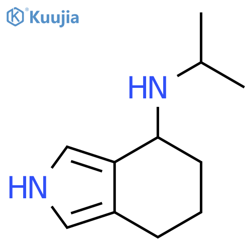 2H-Isoindol-4-amine, 4,5,6,7-tetrahydro-N-(1-methylethyl)- structure