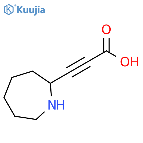 2-Propynoic acid, 3-(hexahydro-1H-azepin-2-yl)- structure