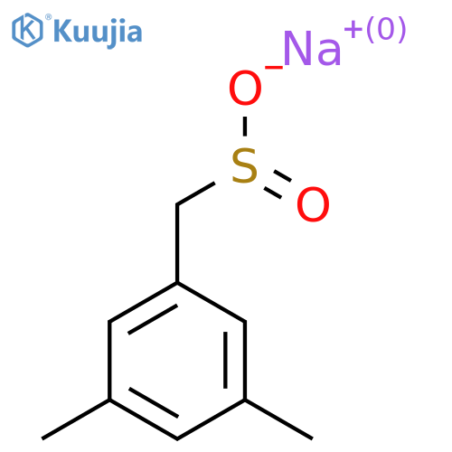 Sodium (3,5-dimethylphenyl)methanesulfinate structure