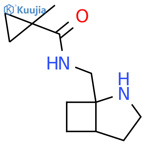 Cyclopropanecarboxamide, N-(2-azabicyclo[3.2.0]hept-1-ylmethyl)-1-methyl- structure