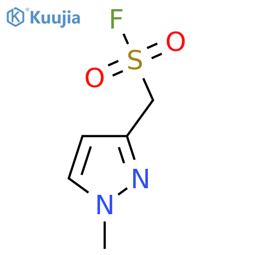 (1-methyl-1H-pyrazol-3-yl)methanesulfonyl fluoride structure