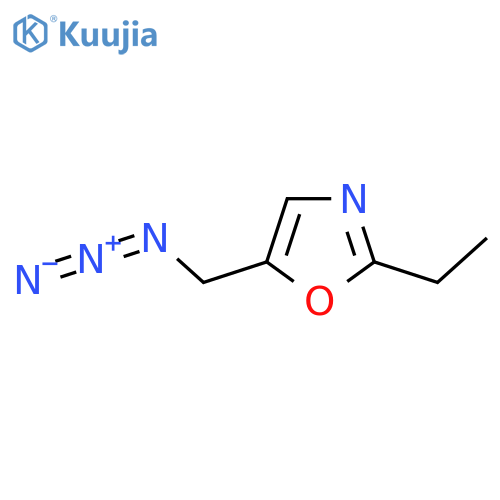 5-(Azidomethyl)-2-ethyl-1,3-oxazole structure