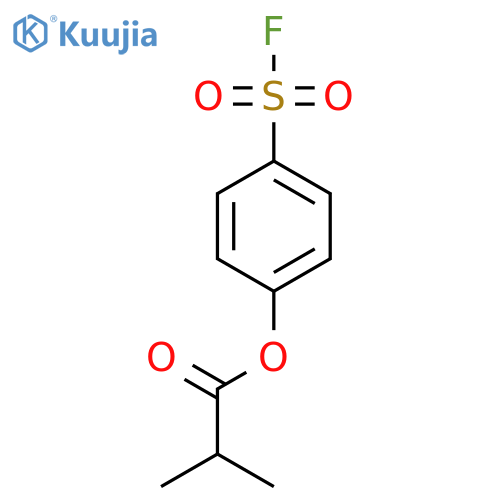 4-(Fluorosulfonyl)phenyl 2-methylpropanoate structure