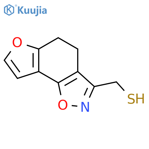 {3,10-dioxa-4-azatricyclo7.3.0.0,2,6dodeca-1(9),2(6),4,11-tetraen-5-yl}methanethiol structure