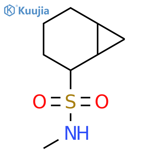 Bicyclo[4.1.0]heptane-2-sulfonamide, N-methyl- structure