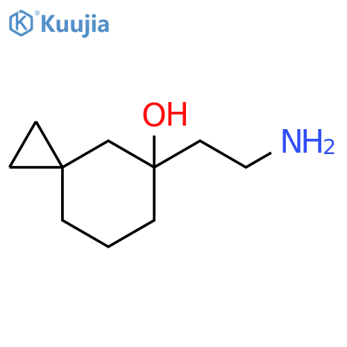 5-(2-aminoethyl)spiro2.5octan-5-ol structure