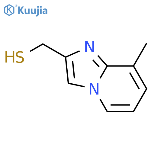 {8-methylimidazo1,2-apyridin-2-yl}methanethiol structure