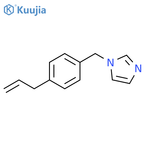 1H-Imidazole, 1-[[4-(2-propen-1-yl)phenyl]methyl]- structure