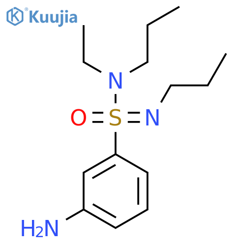 3-[S-[ethyl(propyl)amino]-N-propylsulfonimidoyl]aniline structure