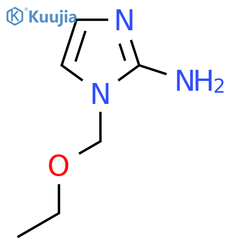 1-(Ethoxymethyl)imidazol-2-amine structure