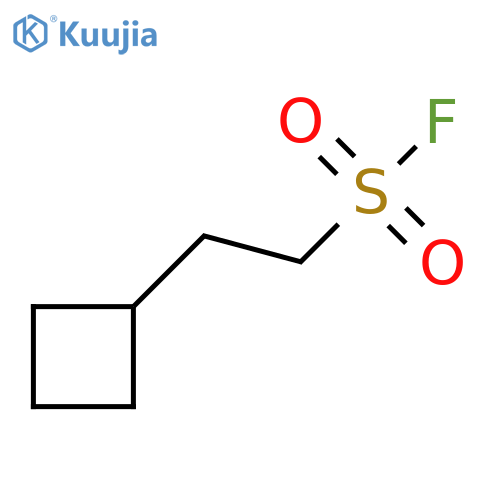 2-Cyclobutylethane-1-sulfonyl fluoride structure
