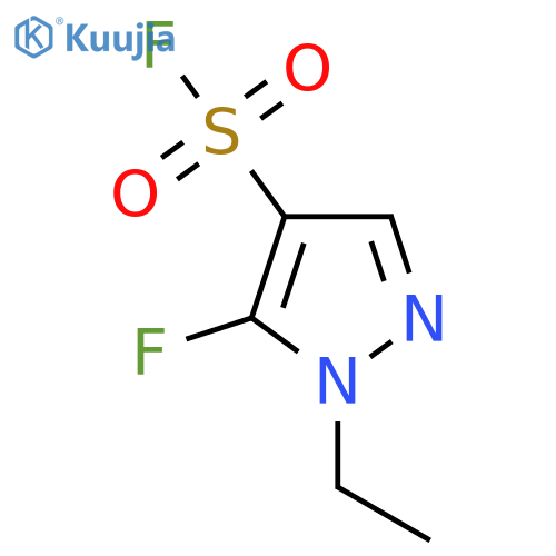 1-ethyl-5-fluoro-1H-pyrazole-4-sulfonyl fluoride structure