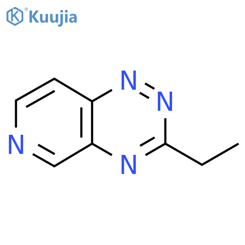 3-ethylpyrido3,4-e1,2,4triazine structure