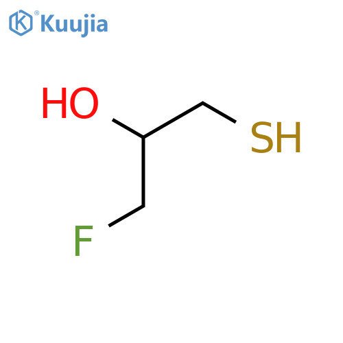 1-Fluoro-3-mercapto-2-propanol structure