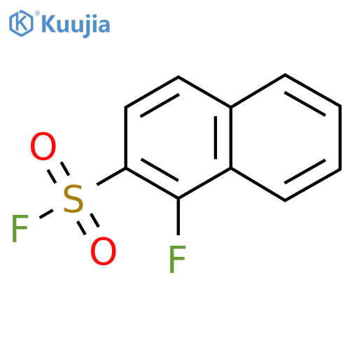 1-Fluoronaphthalene-2-sulfonyl fluoride structure