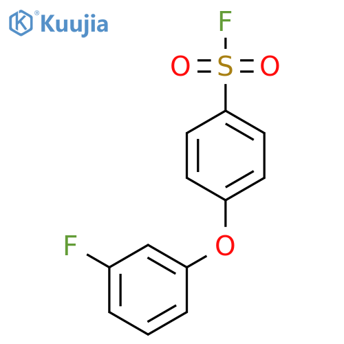 4-(3-Fluorophenoxy)benzenesulfonyl fluoride structure