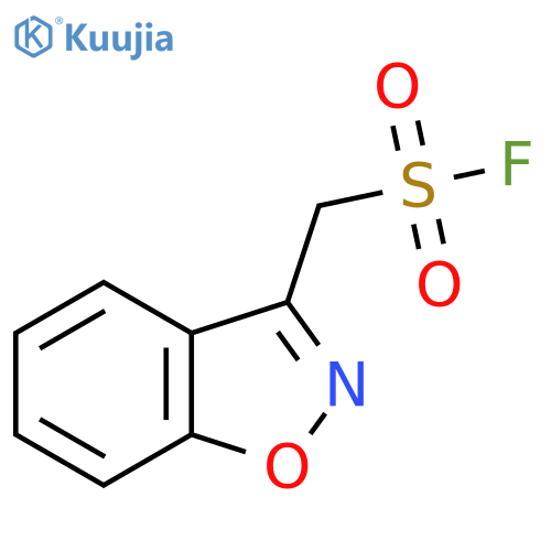 (1,2-Benzoxazol-3-yl)methanesulfonyl fluoride structure