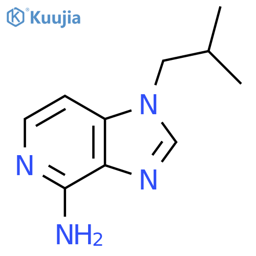 1H-Imidazo[4,5-c]pyridin-4-amine, 1-(2-methylpropyl)- structure