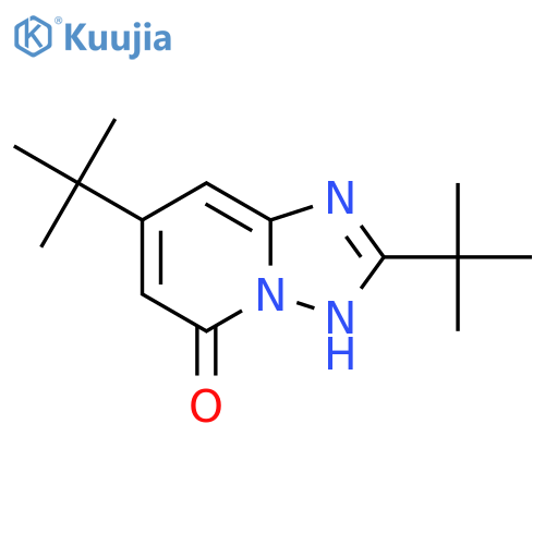 2,7-di-tert-butyl-1,2,4triazolo1,5-apyridin-5-ol structure
