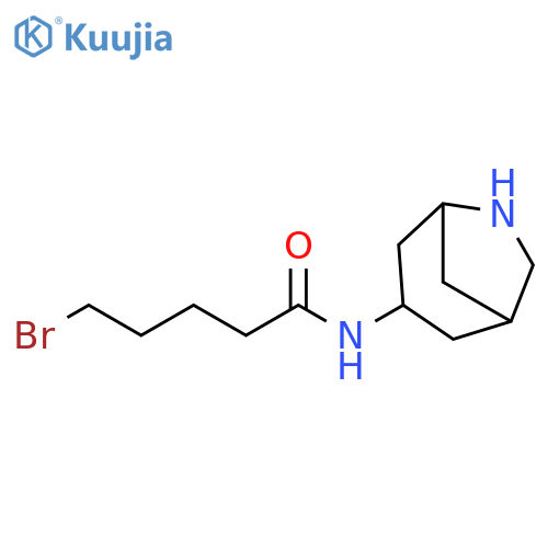 Pentanamide, N-6-azabicyclo[3.2.1]oct-3-yl-5-bromo- structure