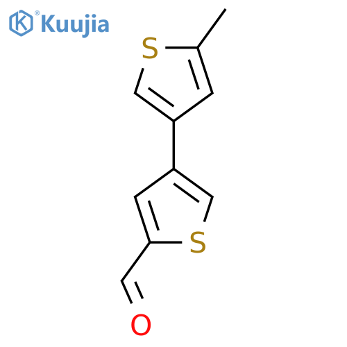 4-(5-Methylthiophen-3-yl)thiophene-2-carbaldehyde structure