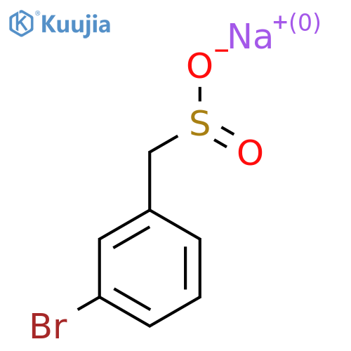 Sodium (3-bromophenyl)methanesulfinate structure