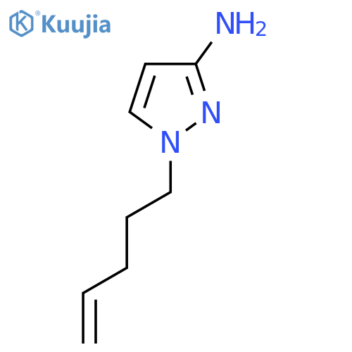 1-(pent-4-en-1-yl)-1H-pyrazol-3-amine structure