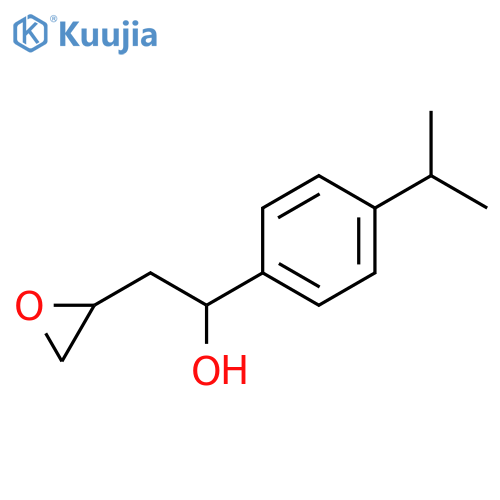 2-Oxiraneethanol, α-[4-(1-methylethyl)phenyl]- structure