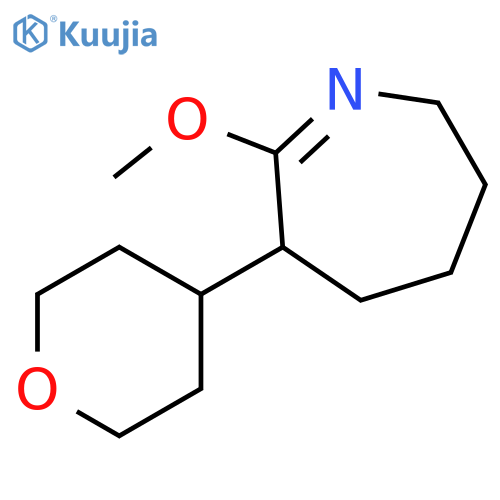7-methoxy-6-(oxan-4-yl)-3,4,5,6-tetrahydro-2H-azepine structure