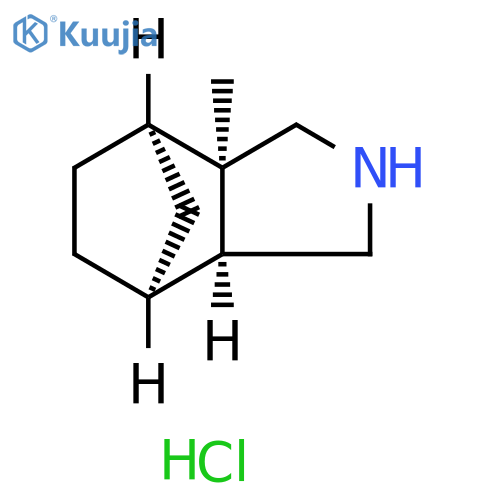 4,7-Methano-1H-isoindole, octahydro-3a-methyl-, hydrochloride (1:1), (3aR,4R,7S,7aS)-rel- structure