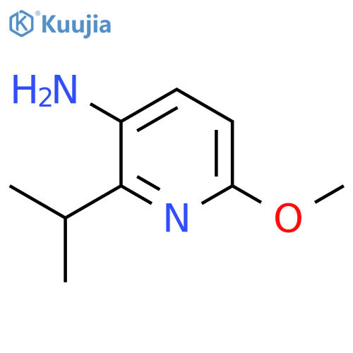 6-Methoxy-2-(propan-2-yl)pyridin-3-amine structure
