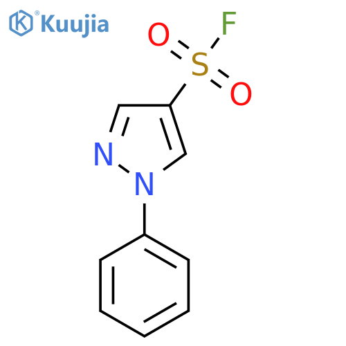 1-Phenyl-1H-pyrazole-4-sulfonyl fluoride structure