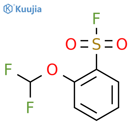 2-(Difluoromethoxy)benzene-1-sulfonyl fluoride structure