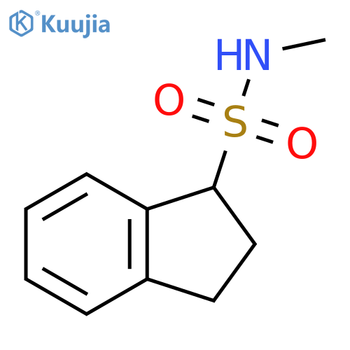 1H-Indene-1-sulfonamide, 2,3-dihydro-N-methyl- structure