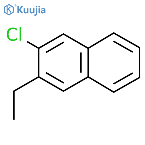 2-chloro-3-ethylnaphthalene structure