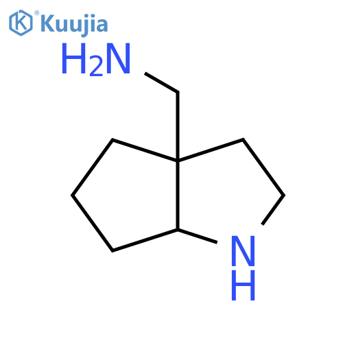 {Octahydrocyclopenta[b]pyrrol-3a-yl}methanamine structure