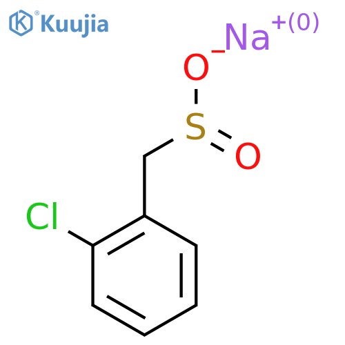 Sodium (2-chlorophenyl)methanesulfinate structure