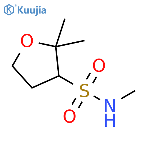 3-Furansulfonamide, tetrahydro-N,2,2-trimethyl- structure